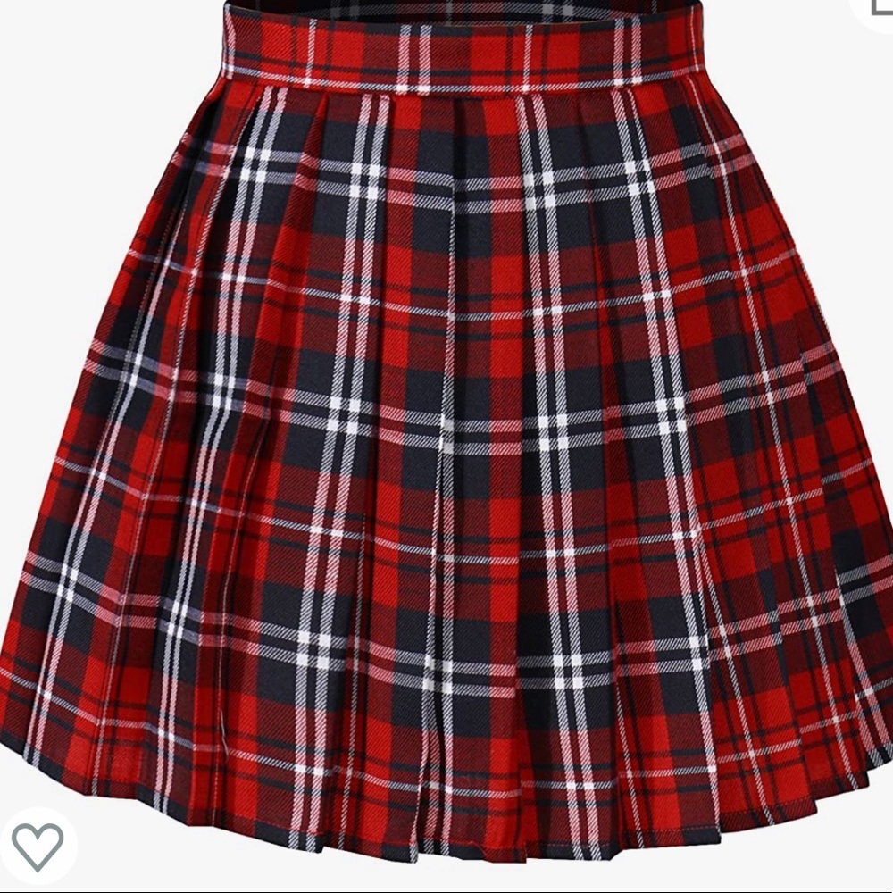 New Plaid skirt